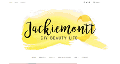 Desktop Screenshot of jackiemontt.com