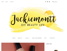 Tablet Screenshot of jackiemontt.com